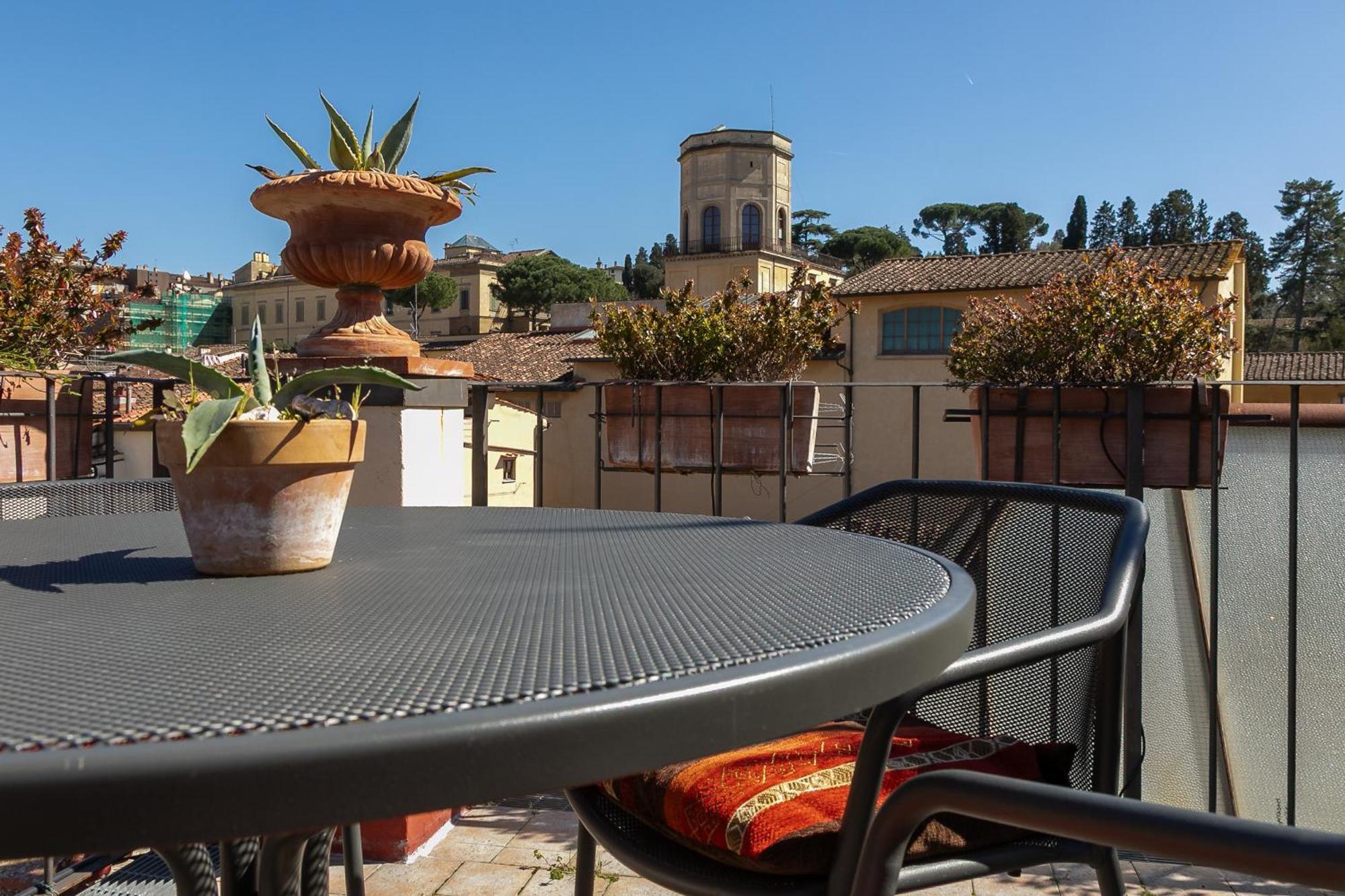 フィレンツェBorgo Tegolaio Terraceアパートメント エクステリア 写真