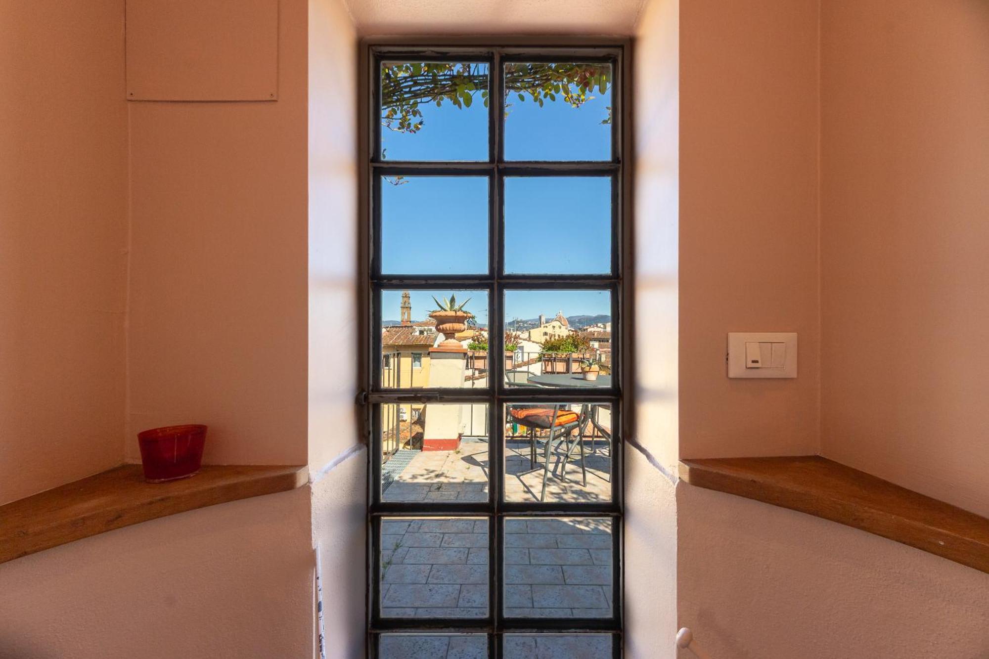 フィレンツェBorgo Tegolaio Terraceアパートメント エクステリア 写真