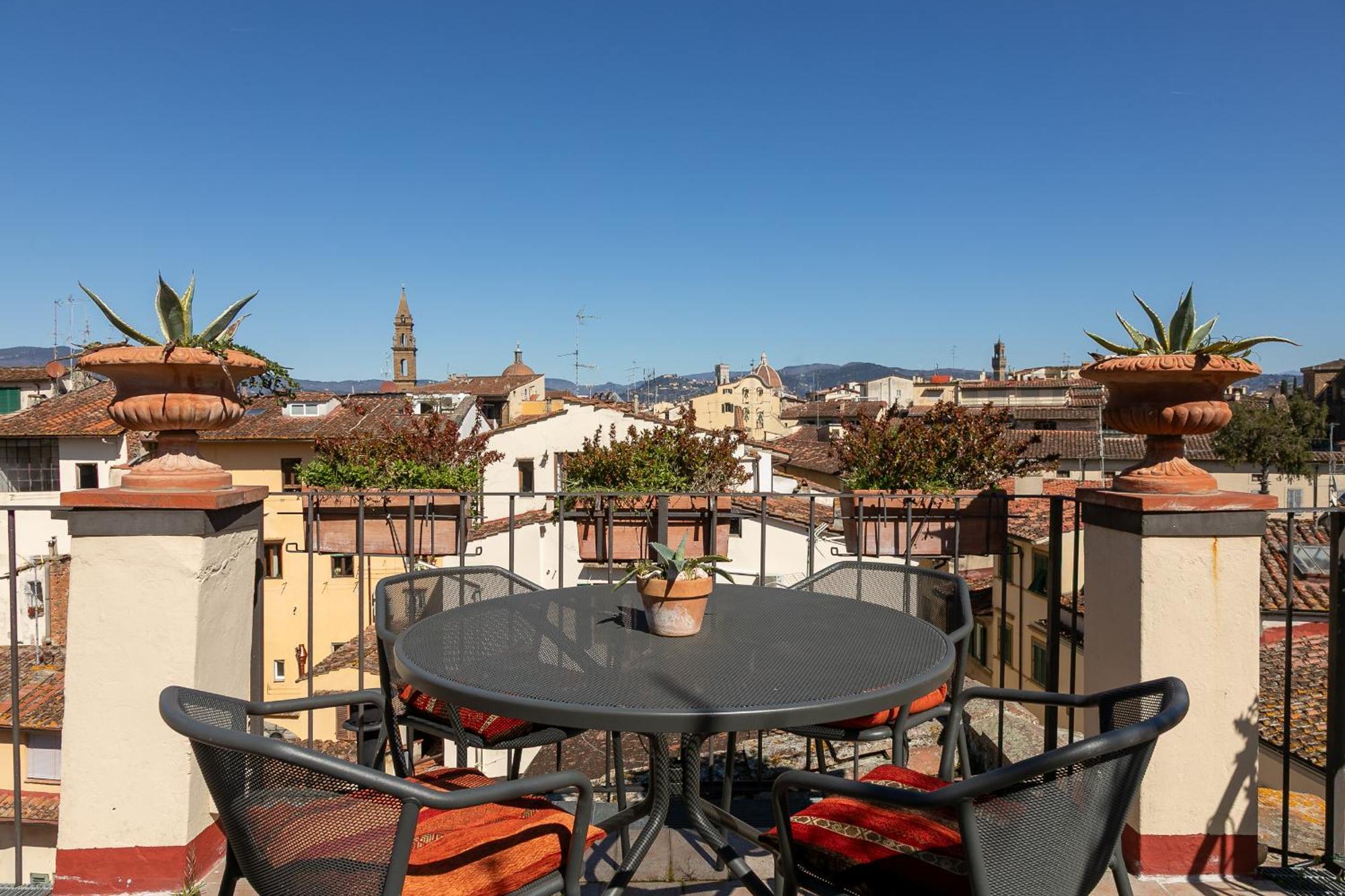 フィレンツェBorgo Tegolaio Terraceアパートメント エクステリア 写真